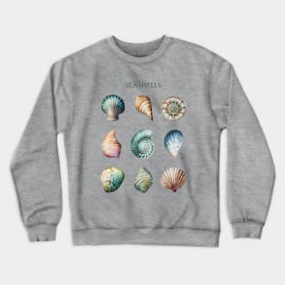 Seashell Collecting Beachcombing Lover Sea Shell Collector Crewneck Sweatshirt